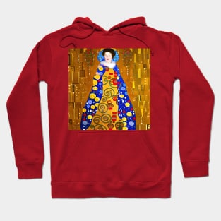 Christmas - Gustav Klimt Style Hoodie